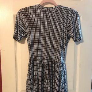 Gingham skater dress